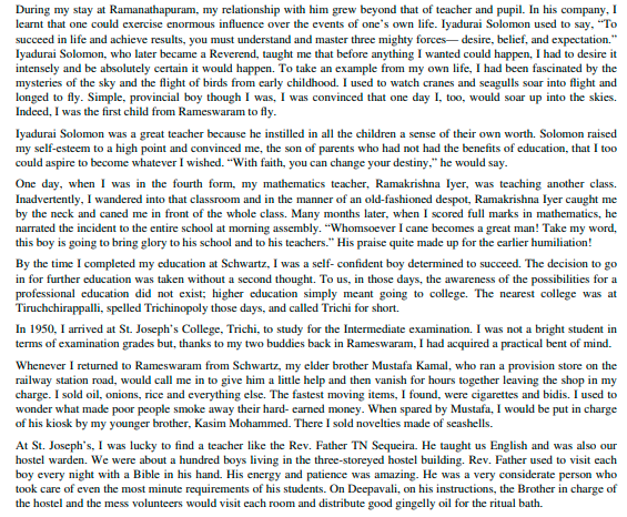 Wings of Fire by Abdul A.P.J. Kalam & Arun Tiwari