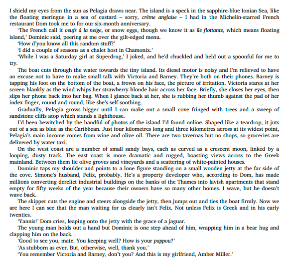 The Greek Island by A J McDine