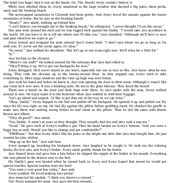 A Daddy’s Boy short story collection by Athena Steller