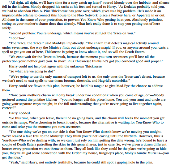 Harry Potter and the Deathly Hallows by J.K. Rowling.
