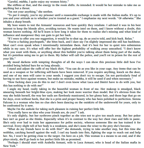 Captured Obsession by Kia Carrington-Russell