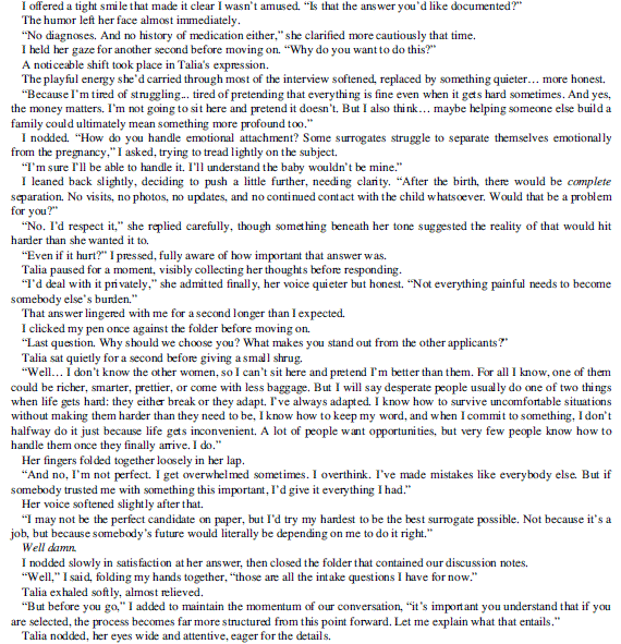 One Night… And A Surrogate Later by Alecia J