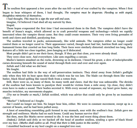 The Lion and the Deathless Dark by Carissa Broadbent
